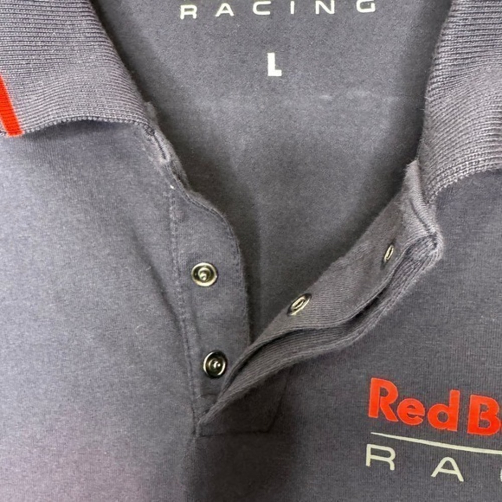 Red Bull‎ Racing Polo Shirt Mens Large Blue/Red - Picture 5 of 11